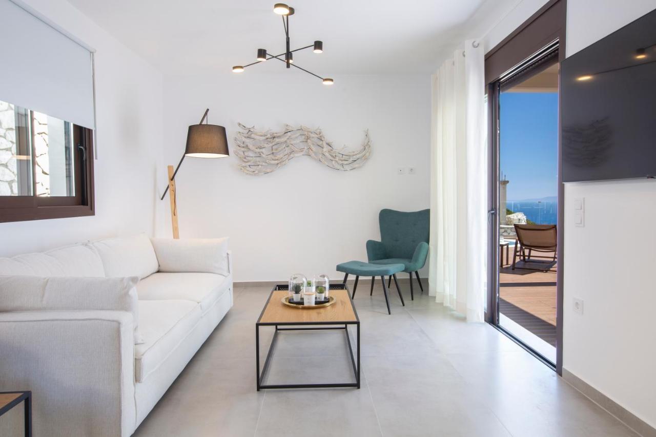 Heavenly Heights Villas By Kb Hospitality Evgiros ภายนอก รูปภาพ