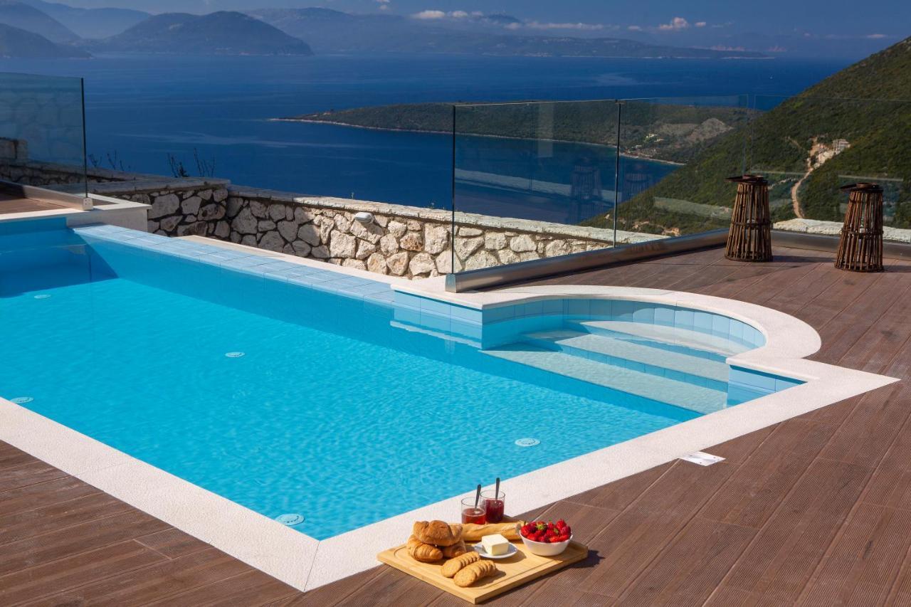 Heavenly Heights Villas By Kb Hospitality Evgiros ภายนอก รูปภาพ